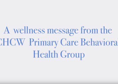 CHCW Behavioral Health Message