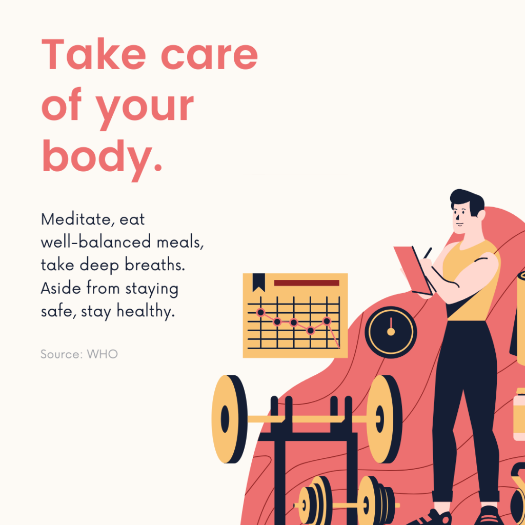 Managing Stress Tip #3 - Take care of your body