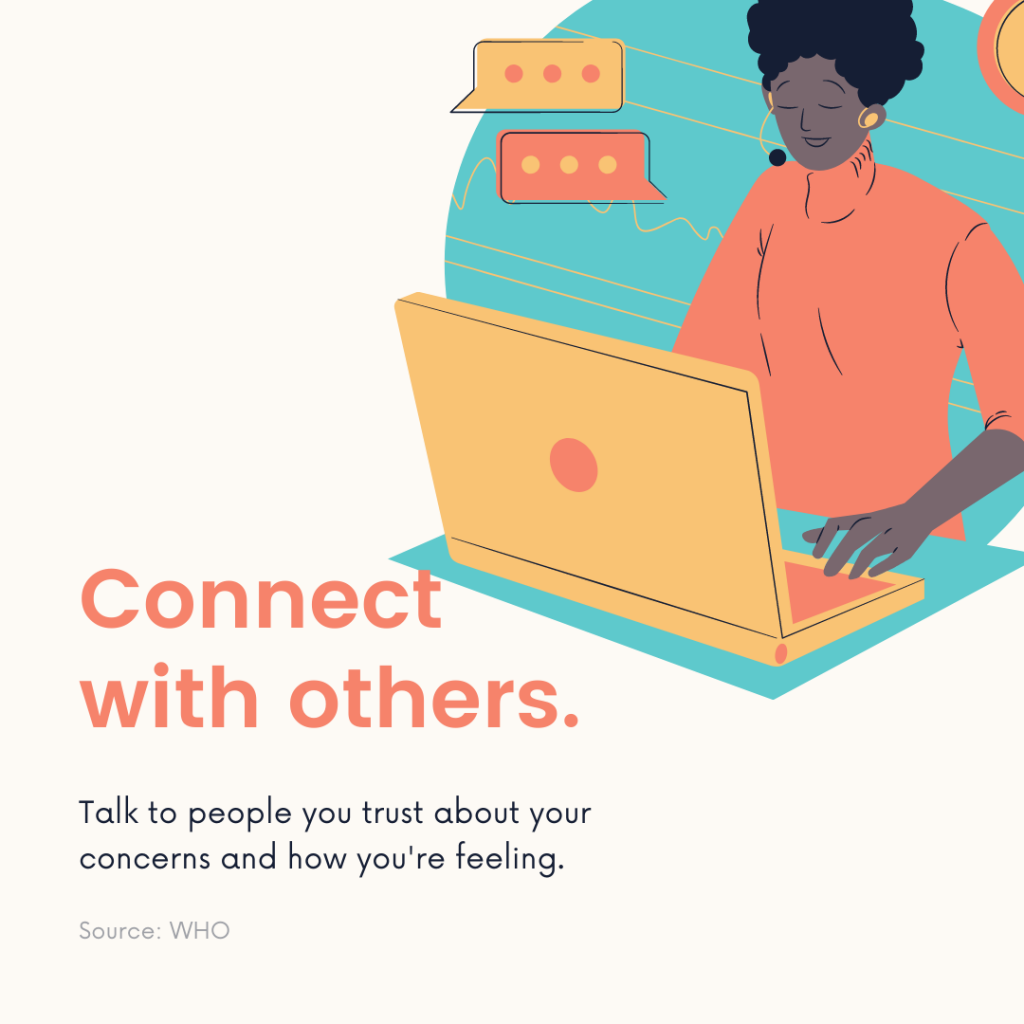 Managing Stress Tip #5 - Connect with Others